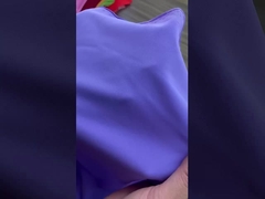 আর্দ্রতা শোষণ ইলাস্টিক বুনন 40D ইলাস্টিক 81% নাইলন 19% স্প্যানডেক্স জলরোধী কাপড় যোগব্যায়াম পোশাক